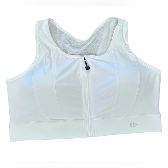 Yvette High Impact Front Zip Sports Bra *See Notes* - Picture 7 of 12